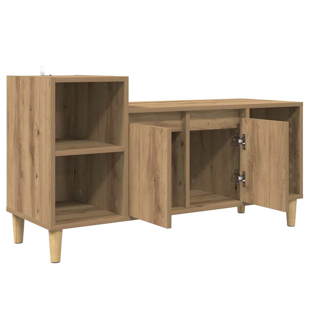 vidaXL TV-Schränk Artisan-Eiche 100 x 35 x 55 cm Holzwerkstoff