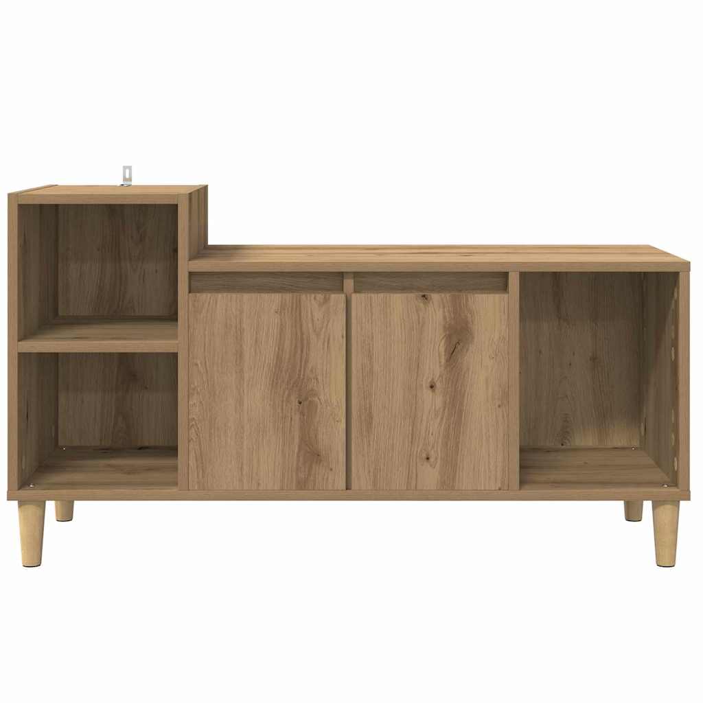 vidaXL TV-Schränk Artisan-Eiche 100 x 35 x 55 cm Holzwerkstoff