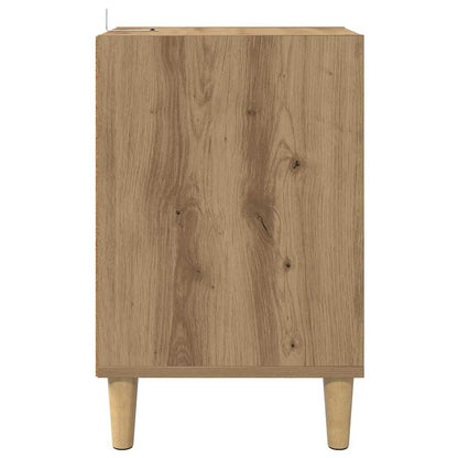 vidaXL TV-Schränk Artisan-Eiche 100 x 35 x 55 cm Holzwerkstoff