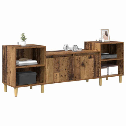 vidaXL TV-Schränk Altholz 160 x 35 x 55 cm Holzwerkstoff