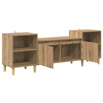 vidaXL TV-Schränk Artisan-Eiche 160 x 35 x 55 cm Holzwerkstoff