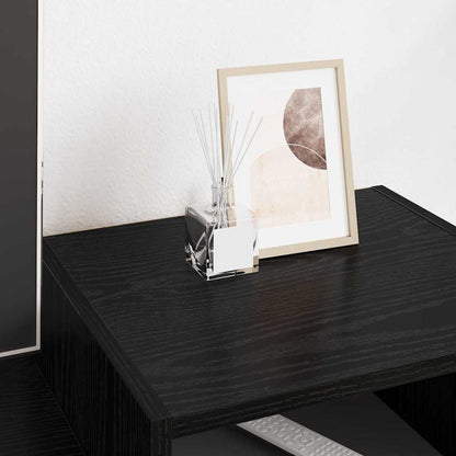 vidaXL TV-Schränk Schwarz Eichen-Optik 160 x 35 x 55 cm Holzwerkstoff
