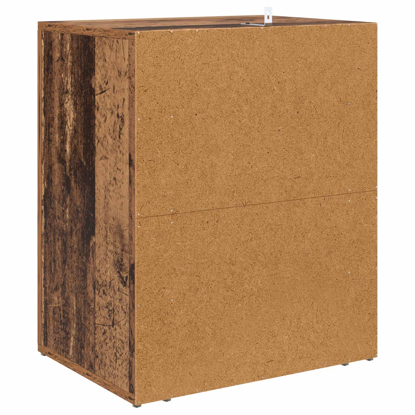 vidaXL Nachttisch mit Schubladen Altholz 35 x 50 x 60 cm Holzwerkstoff