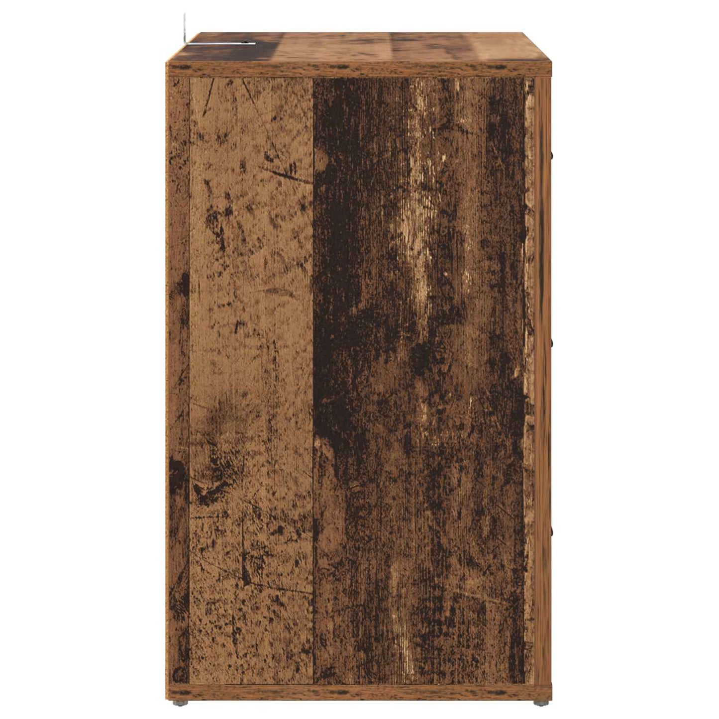 vidaXL Nachttisch mit Schubladen Altholz 35 x 50 x 60 cm Holzwerkstoff