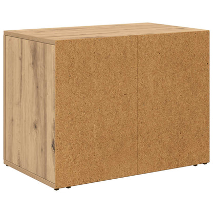 vidaXL Nachttisch Artisan-Eiche 35 x 60 x 50 cm Holzwerkstoff
