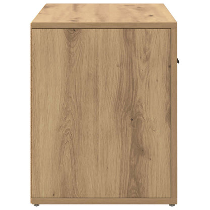 vidaXL Nachttisch Artisan-Eiche 35 x 60 x 50 cm Holzwerkstoff
