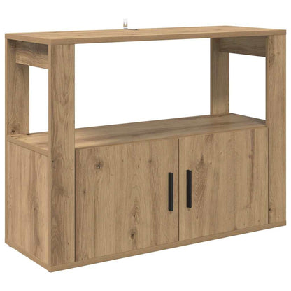 Sideboard Artisan-Eiche 80 x 30 x 60 cm Holzwerkstoff