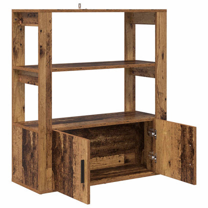 vidaXL Sideboard Altholz 30 x 80 x 90 cm Holzwerkstoff