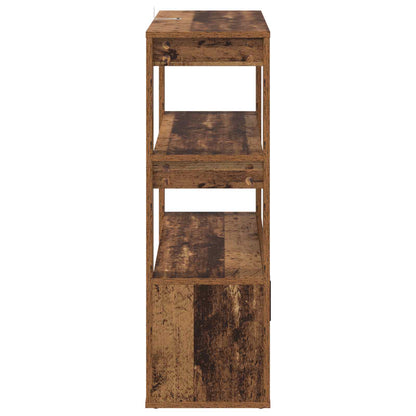 vidaXL Sideboard Altholz 30 x 80 x 90 cm Holzwerkstoff