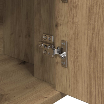 vidaXL Sideboard Artisan-Eiche 30 x 80 x 90 cm Holzwerkstoff