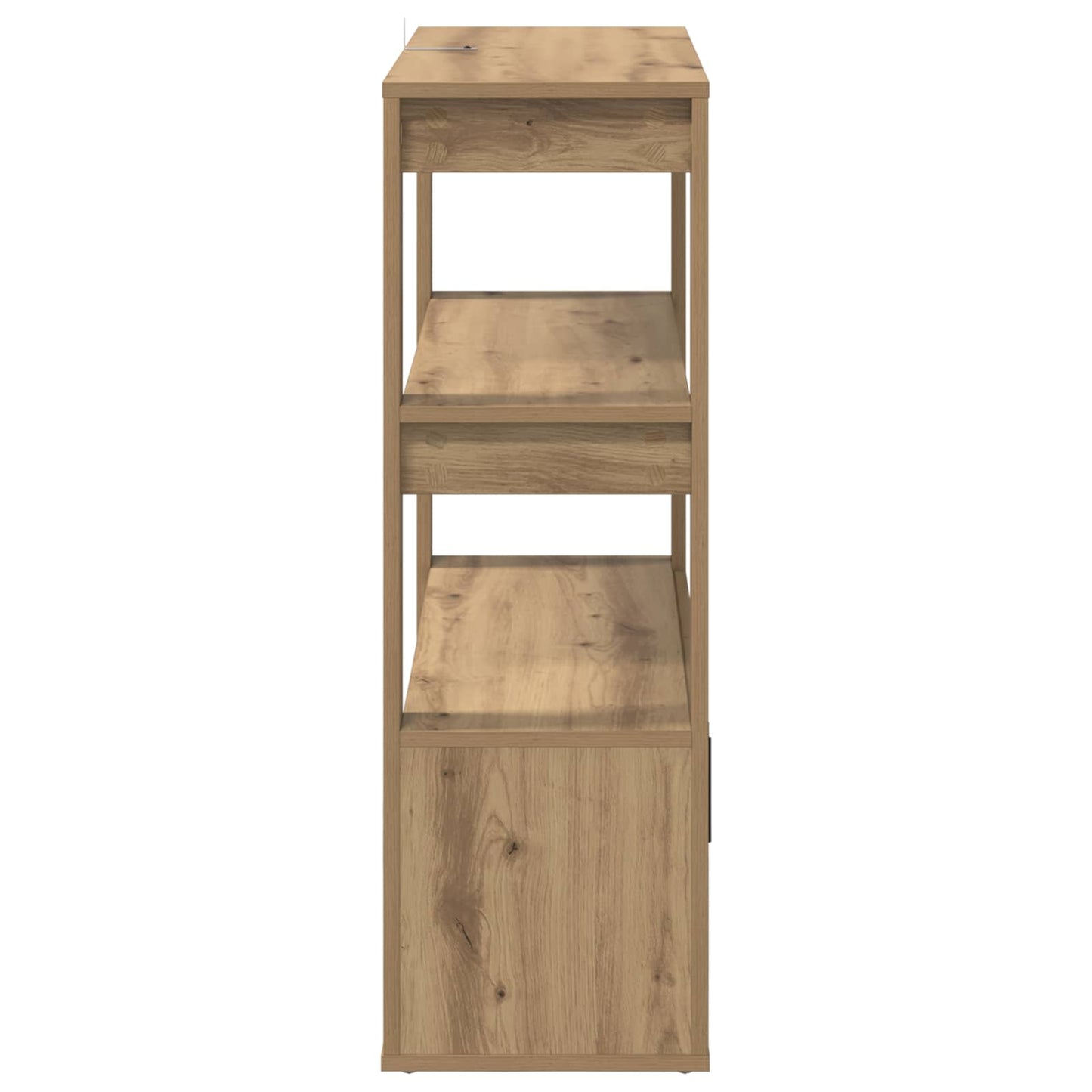 vidaXL Sideboard Artisan-Eiche 30 x 80 x 90 cm Holzwerkstoff
