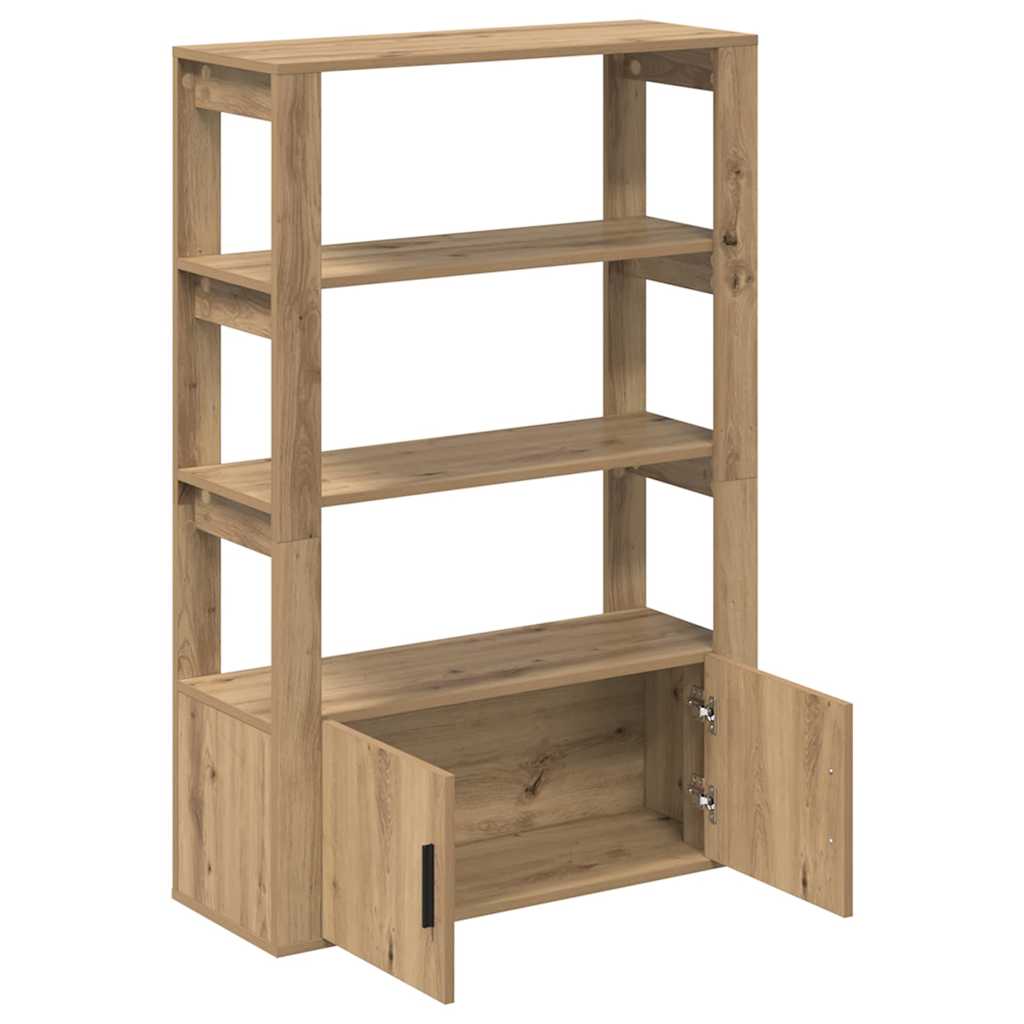 Sideboard Artisan-Eiche 30 x 80 x 119.5 cm Holzwerkstoff