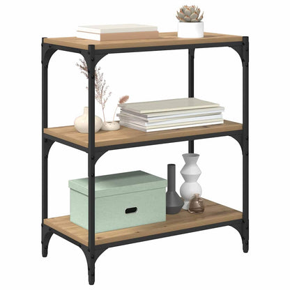 Bücherregal Artisan-Eiche 60 x 33 x 70,5 cm Holzwerkstoff