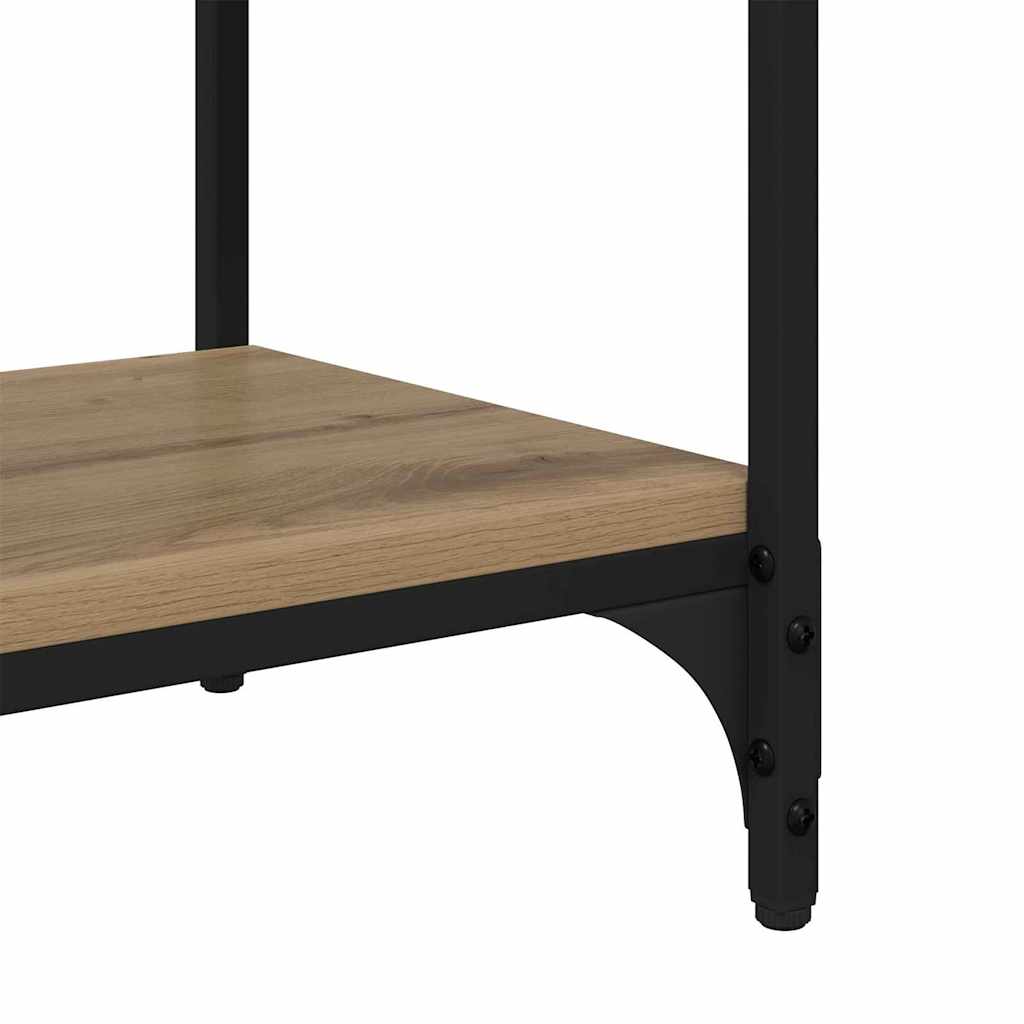 vidaXL TV-Schränk Artisan-Eiche 100x33x41cm Verbundholz und Eisen