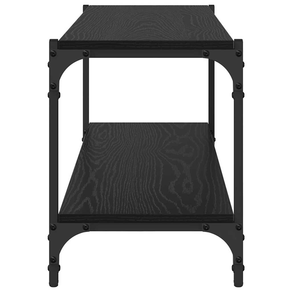 vidaXL TV-Schränk Schwarz Eichen-Optik 100x33x41cm