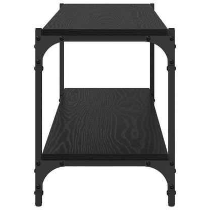 vidaXL TV-Schränk Schwarz Eichen-Optik 100x33x41cm
