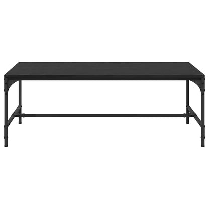 vidaXL Couchtisch Schwarz Eichen-Optik 100 x 50 x 35 cm Holzwerkstoff