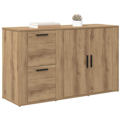 vidaXL mit Schubladen Artisan-Eiche 100 x 33 x 59,5 cm Holzwerkstoff
