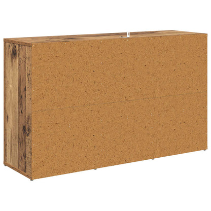 vidaXL Sideboard Altholz 100 x 30 x 59,5 cm Holzwerkstoff