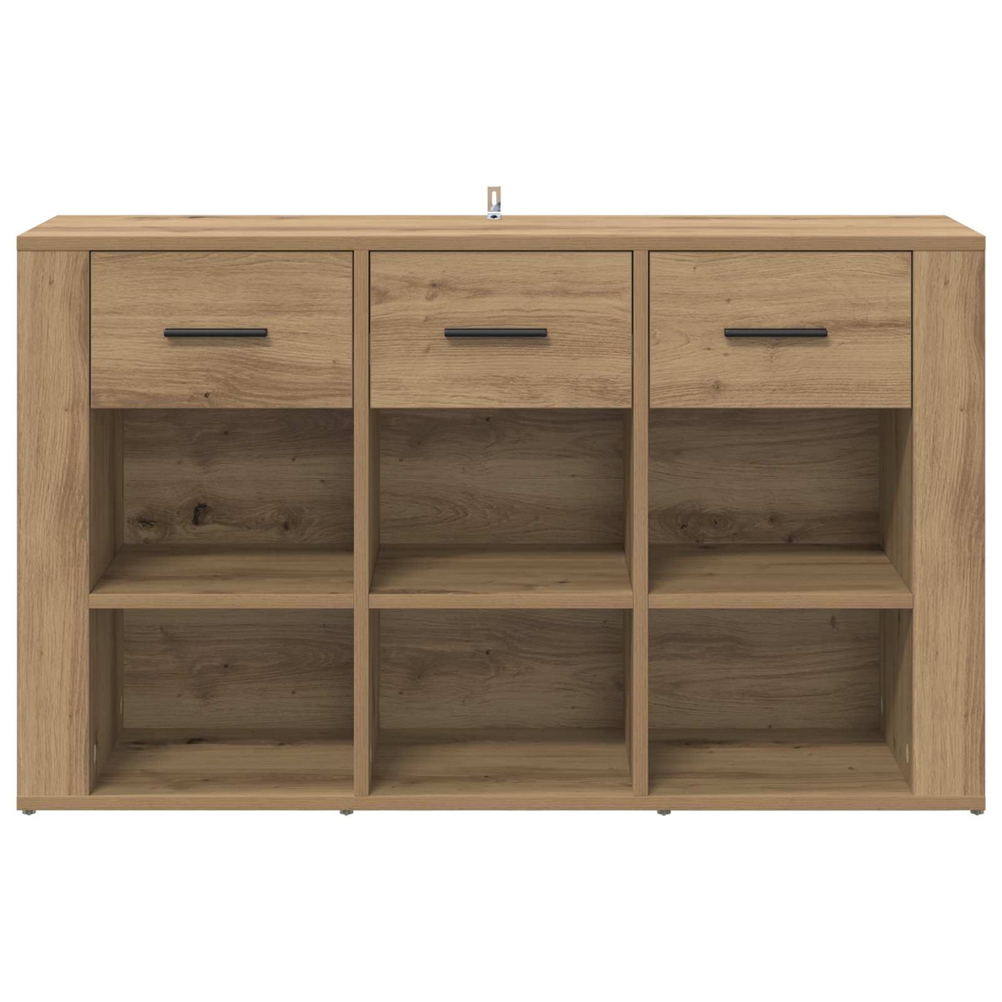 vidaXL Sideboard Artisan-Eiche 100 x 30 x 59,5 cm Holzwerkstoff