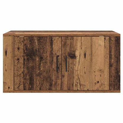 vidaXL Wandmontiertes TV-Regal Altholz 80 x 34,5 x 40 cm Holzwerkstoff
