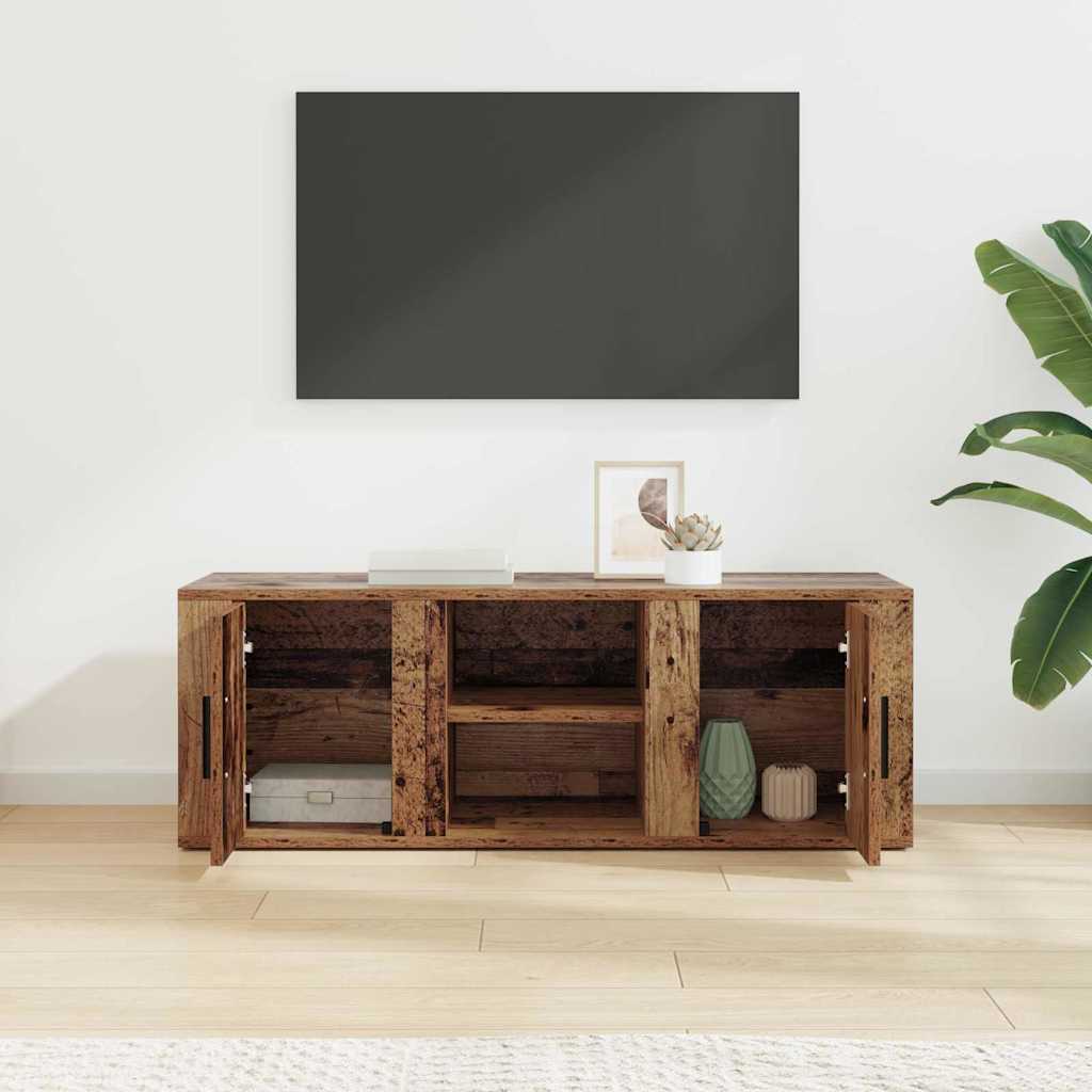 vidaXL TV-Schränk Altholz 100 x 31,5 x 35 cm Holzwerkstoff