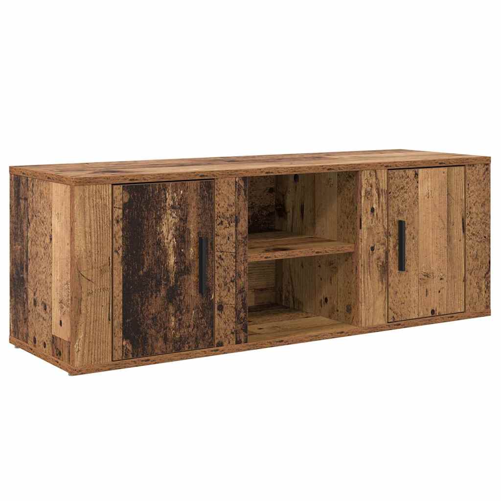 vidaXL TV-Schränk Altholz 100 x 31,5 x 35 cm Holzwerkstoff