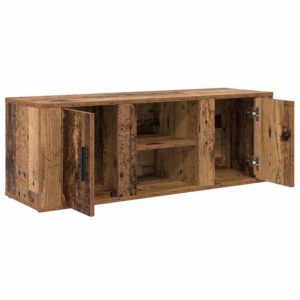 vidaXL TV-Schränk Altholz 100 x 31,5 x 35 cm Holzwerkstoff