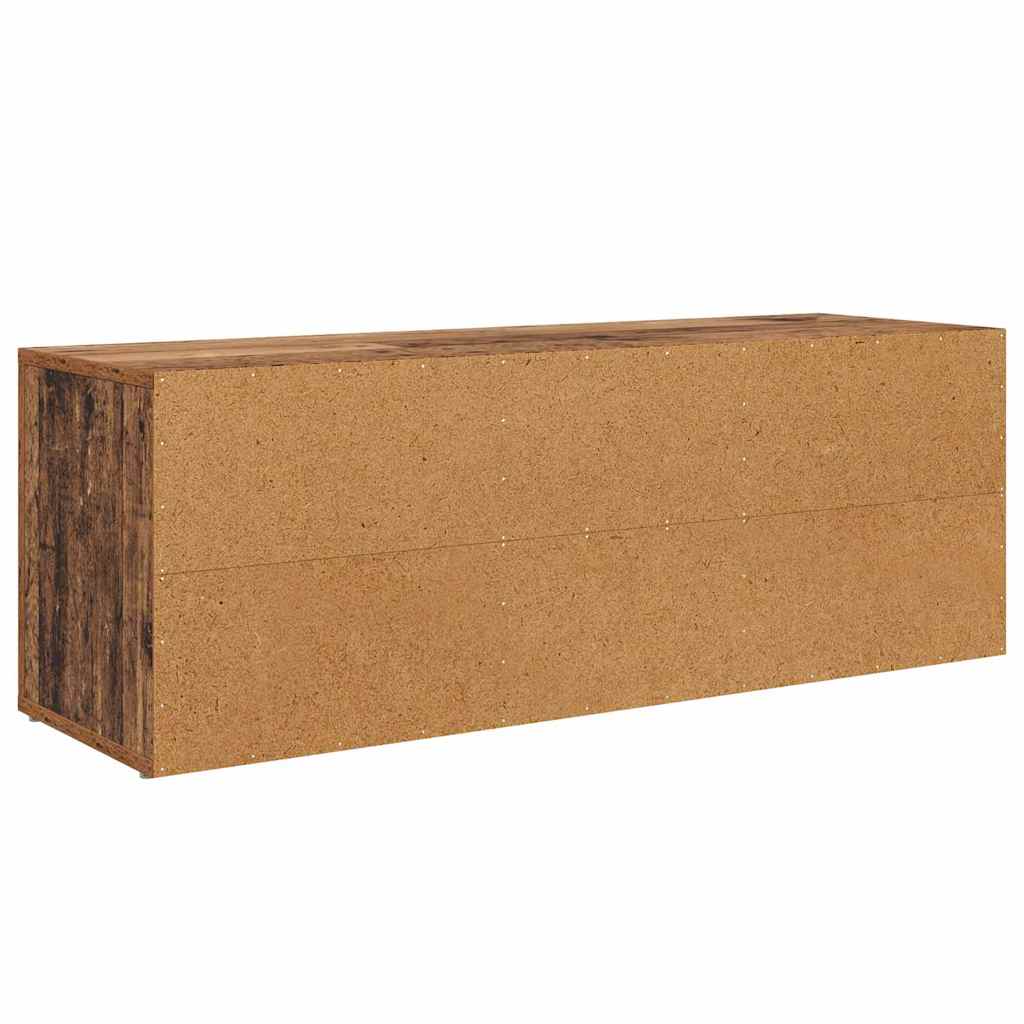 vidaXL TV-Schränk Altholz 100 x 31,5 x 35 cm Holzwerkstoff