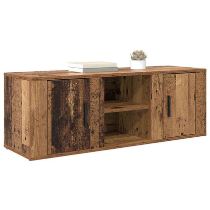 vidaXL TV-Schränk Altholz 100 x 31,5 x 35 cm Holzwerkstoff