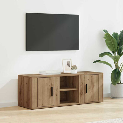 TV-Schränk Artisan-Eiche 100 x 31,5 x 35 cm Holzwerkstoff