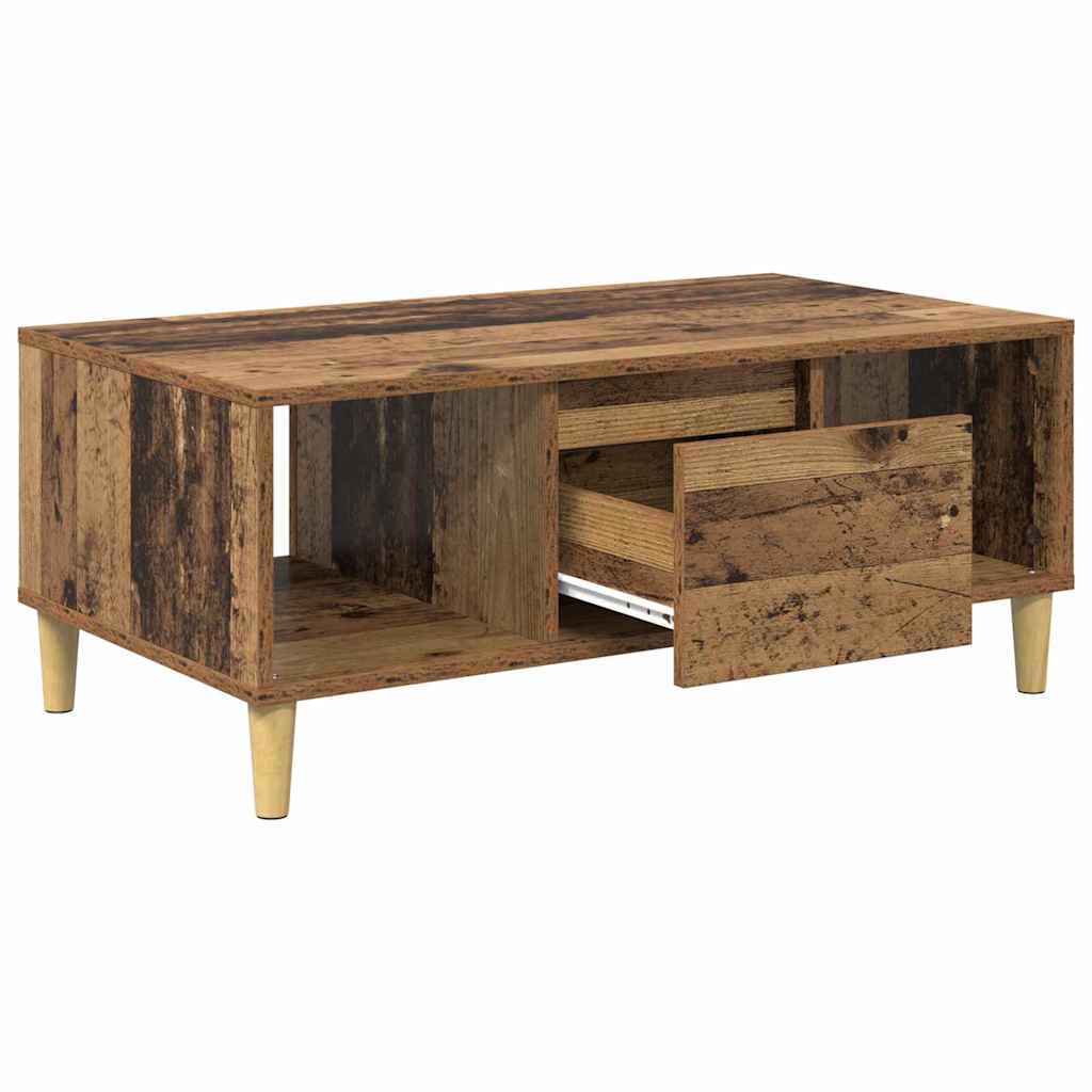 Couchtisch Altholz 90 x 50 x 26,5 cm Holzwerkstoff