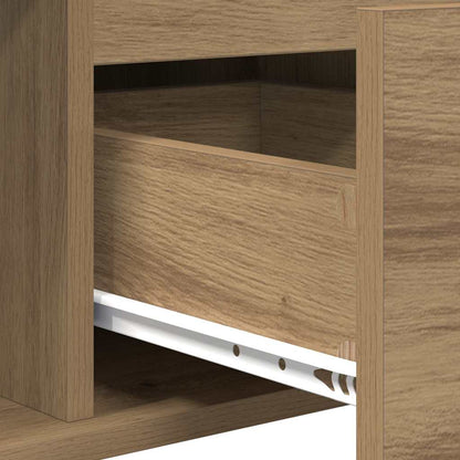 vidaXL Couchtisch Artisan-Eiche 90 x 50 x 26,5 cm Holzwerkstoff