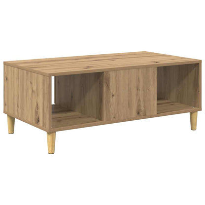 vidaXL Couchtisch Artisan-Eiche 90 x 50 x 26,5 cm Holzwerkstoff