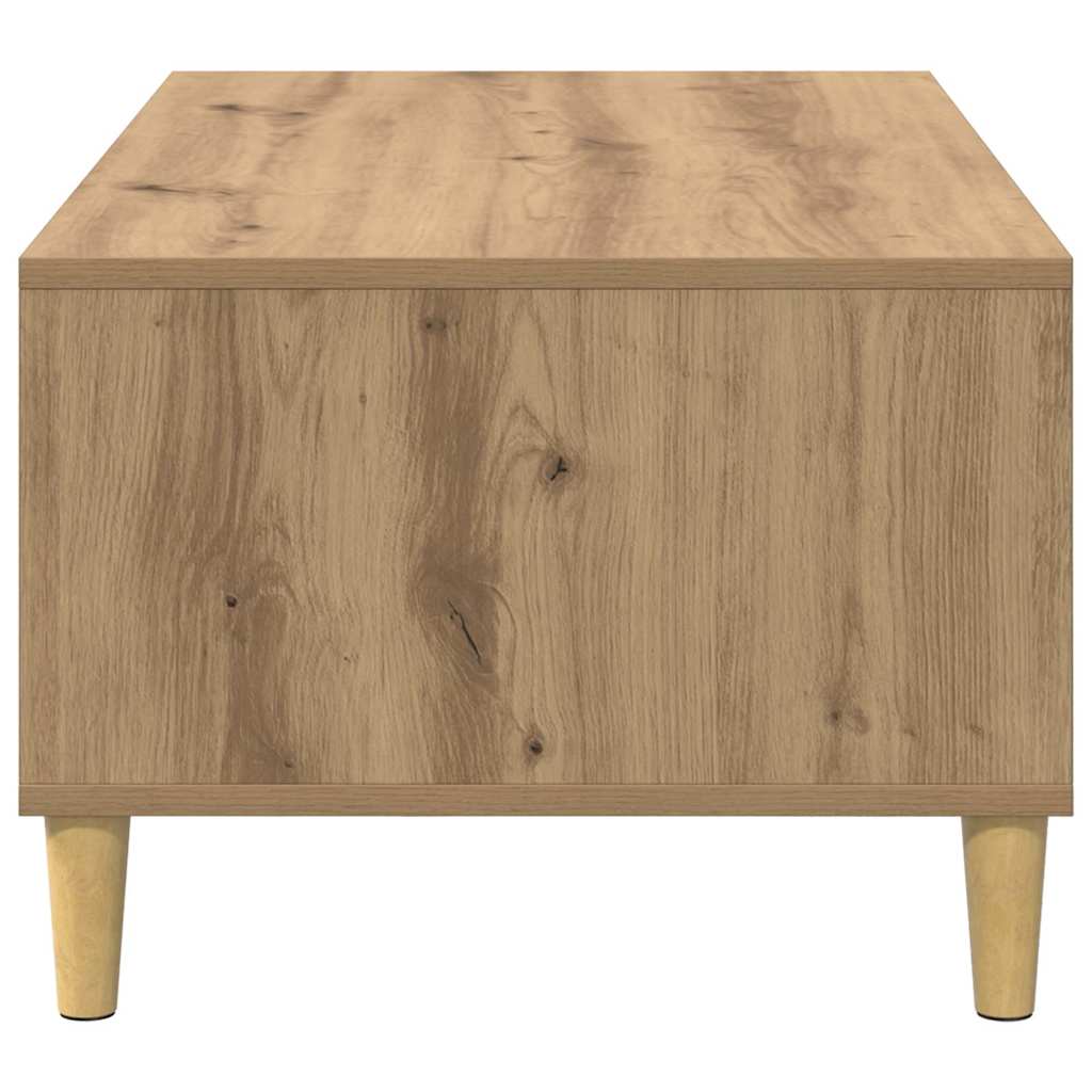 vidaXL Couchtisch Artisan-Eiche 90 x 50 x 26,5 cm Holzwerkstoff