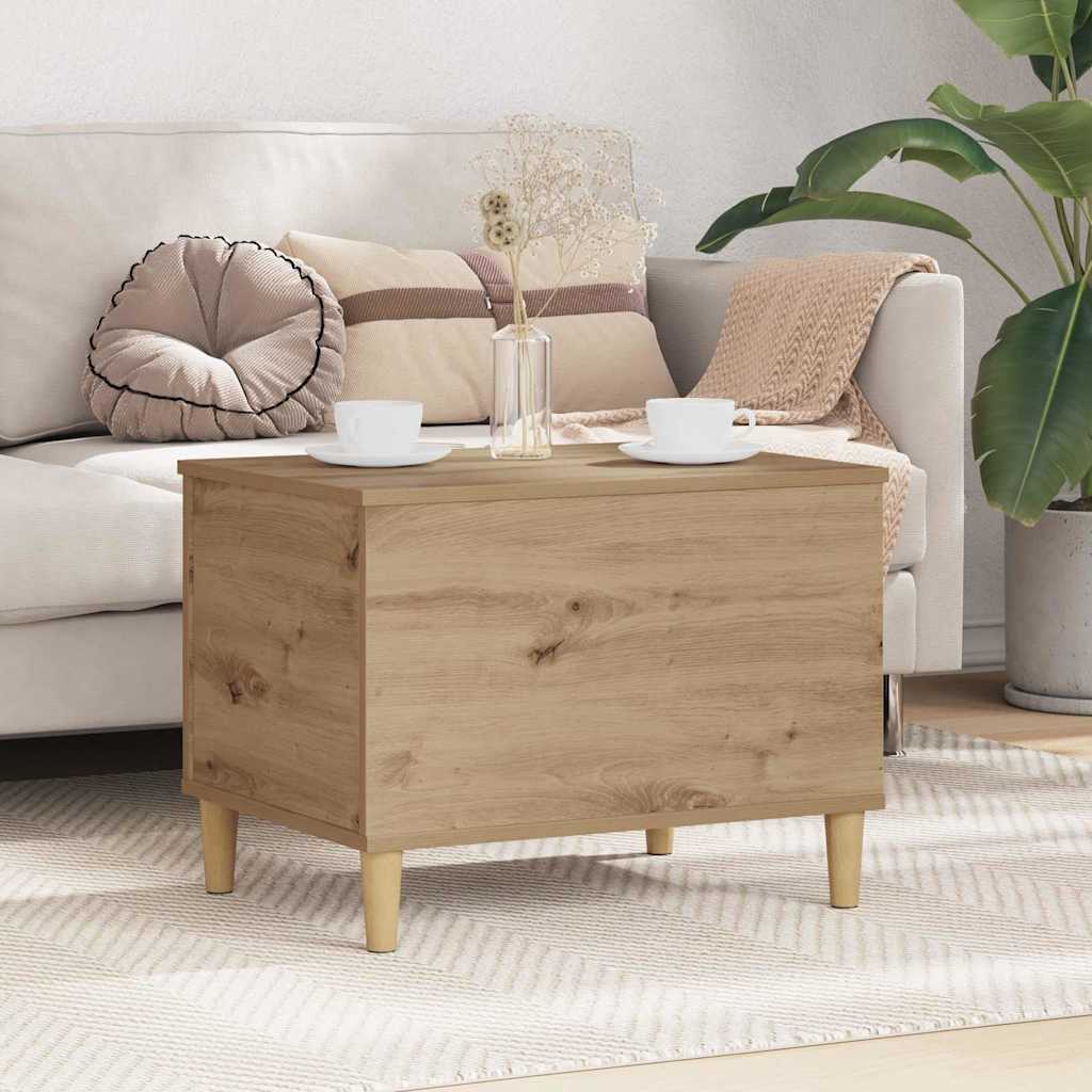 vidaXL Nachttisch Artisan-Eiche 60 x 44,5 x 45 cm Holzwerkstoff
