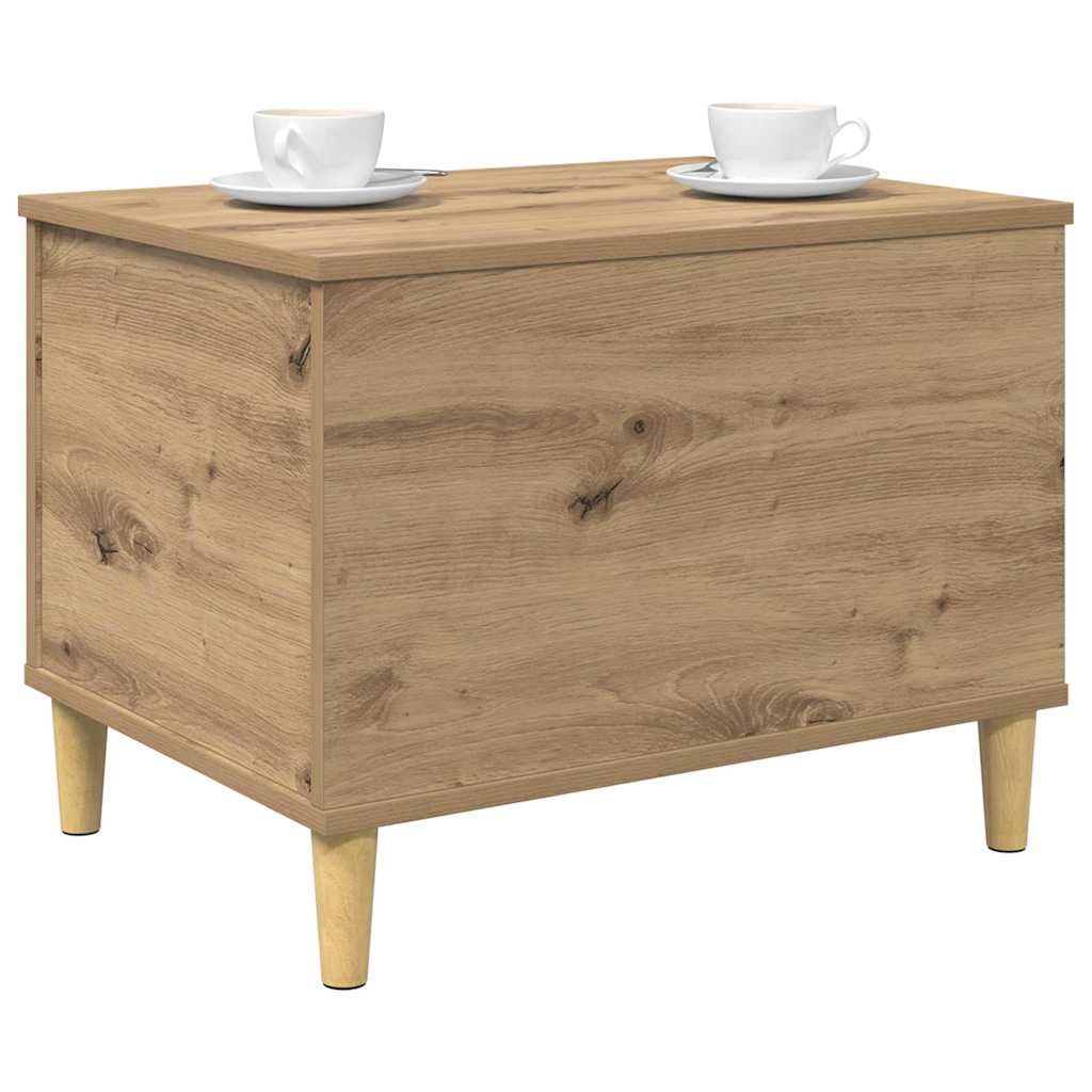 vidaXL Nachttisch Artisan-Eiche 60 x 44,5 x 45 cm Holzwerkstoff