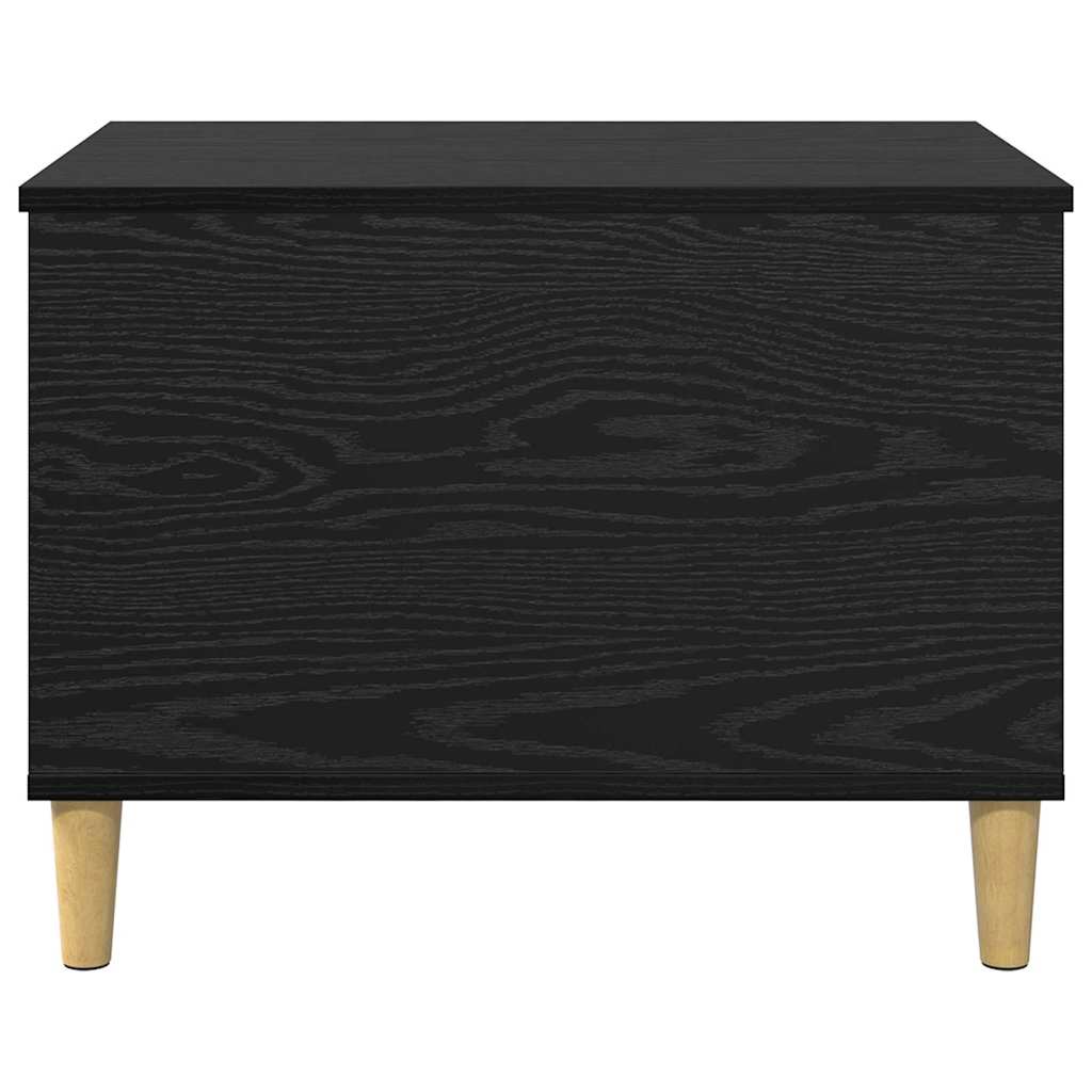 vidaXL Nachttisch Schwarz Eichen-Optik 60 x 44,5 x 45 cm Holzwerkstoff