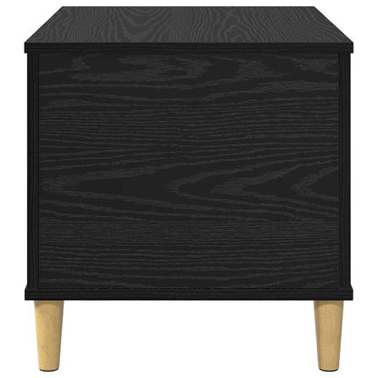 vidaXL Nachttisch Schwarz Eichen-Optik 60 x 44,5 x 45 cm Holzwerkstoff