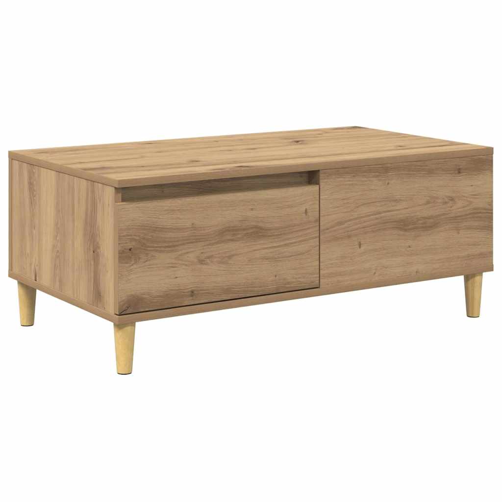 Couchtisch Artisan-Eiche 90 x 50 x 35 cm Holzwerkstoff