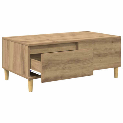 Couchtisch Artisan-Eiche 90 x 50 x 35 cm Holzwerkstoff