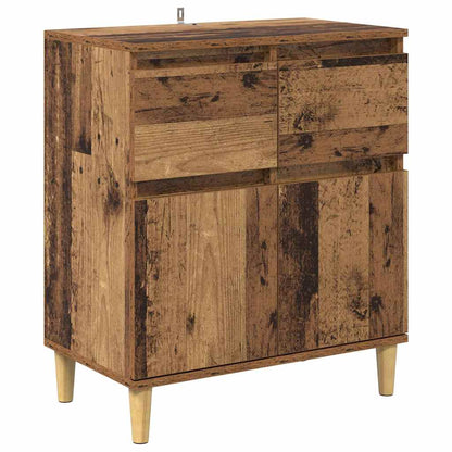 Sideboard mit Schubladen Altholz 60 x 35 x 70 cm Holzwerkstoff