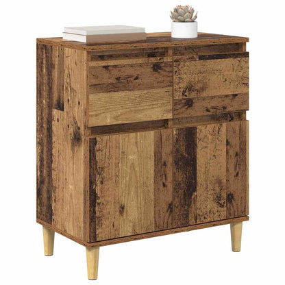 Sideboard mit Schubladen Altholz 60 x 35 x 70 cm Holzwerkstoff