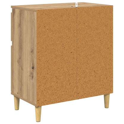 Sideboard Artisan-Eiche 60 x 35 x 70 cm Holzwerkstoff