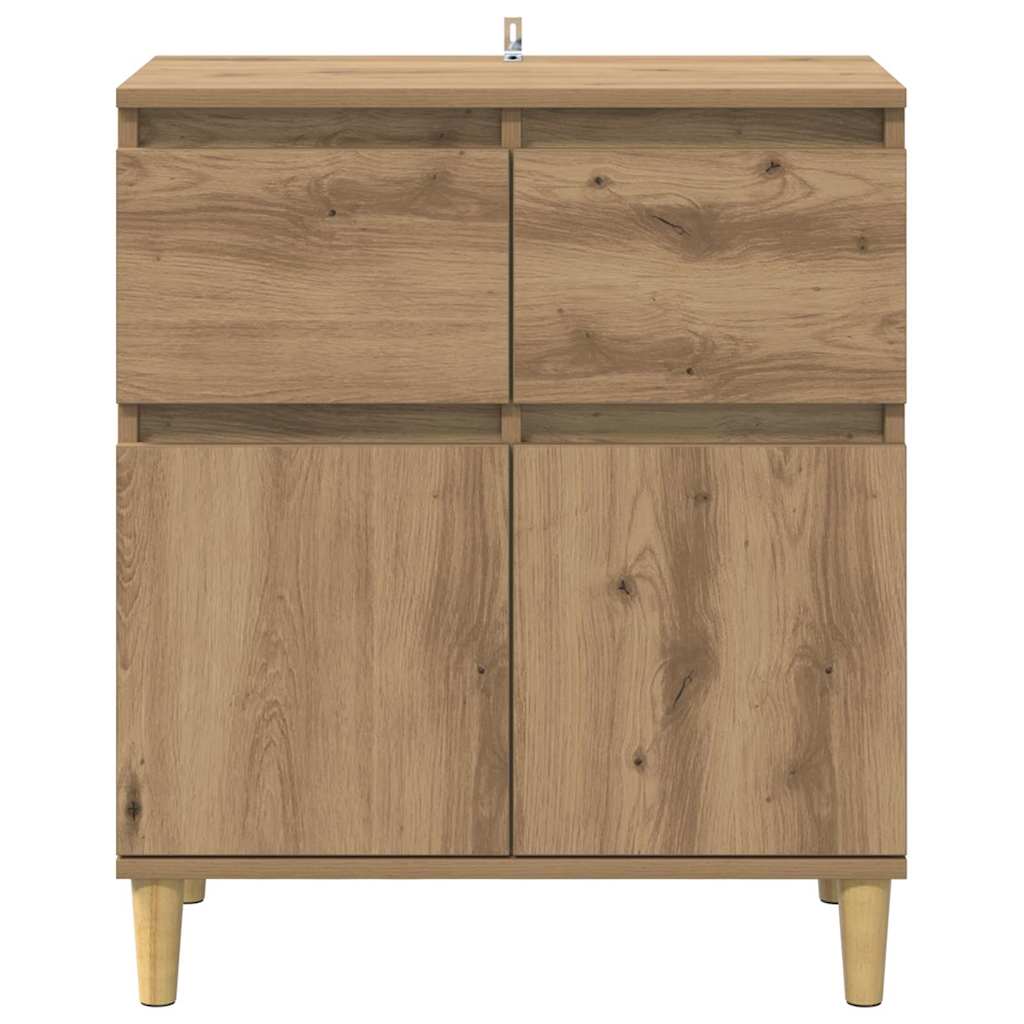 Sideboard Artisan-Eiche 60 x 35 x 70 cm Holzwerkstoff