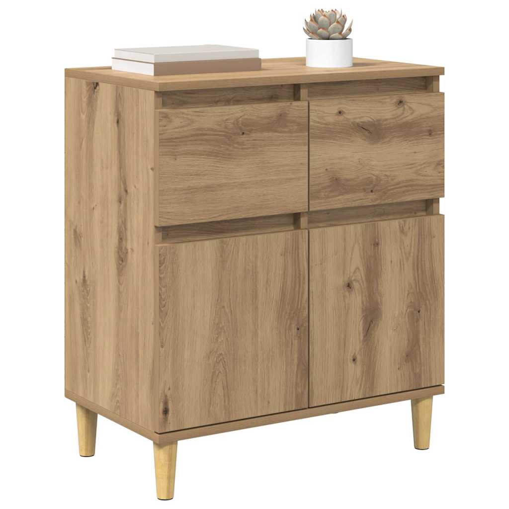Sideboard Artisan-Eiche 60 x 35 x 70 cm Holzwerkstoff