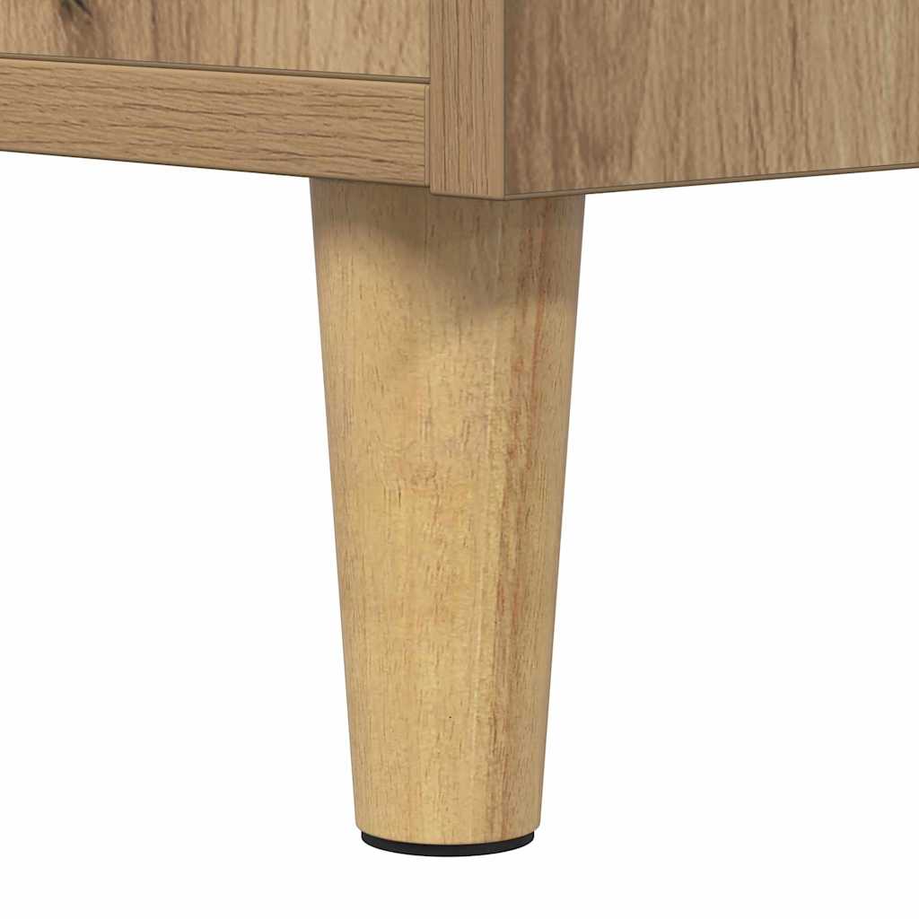 vidaXL Nachttisch Artisan-Eiche 40 x 35 x 70 cm Holzwerkstoff