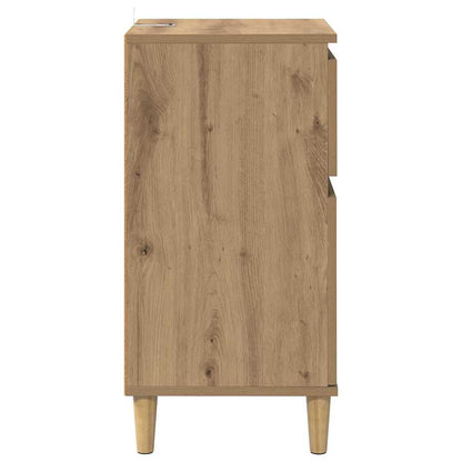vidaXL Nachttisch Artisan-Eiche 40 x 35 x 70 cm Holzwerkstoff