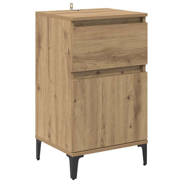 vidaXL Nachttisch Artisan-Eiche 40 x 35 x 70 cm Holzwerkstoff