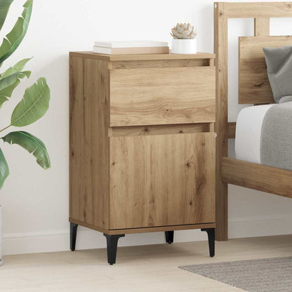 vidaXL Nachttisch 2 pcs Artisan-Eiche 40 x 35 x 70 cm Holzwerkstoff